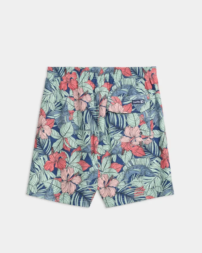 Men's Sailfish Blossom Printed Volley Boardshorts - Image 7