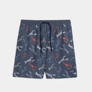 Men’s Harbor Claws Printed Volley Boardshorts