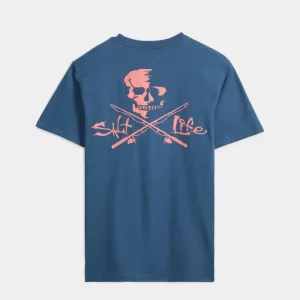 Men's Skull and Poles Short Sleeve Tee