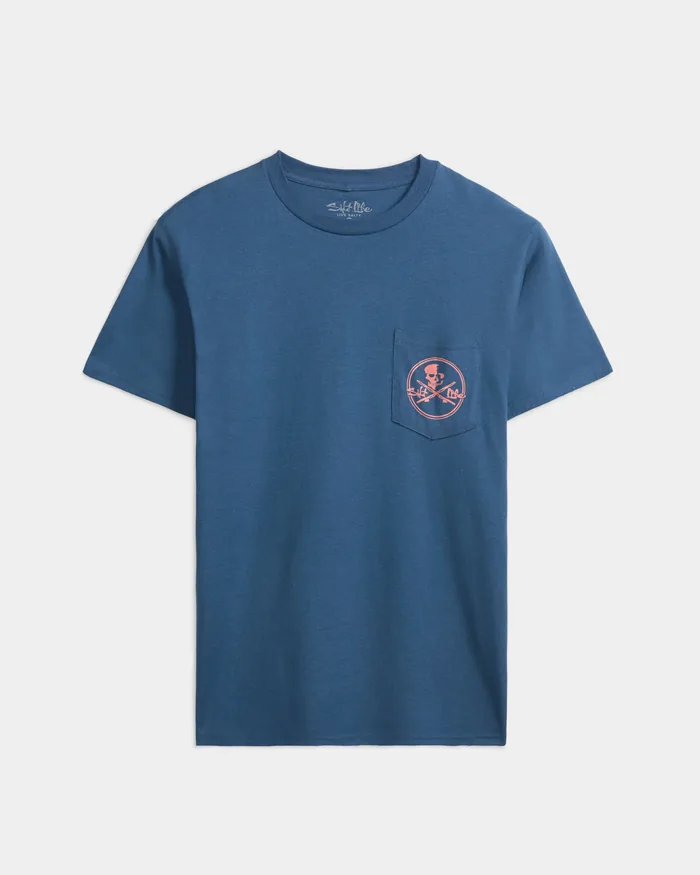 Men's Skull and Poles Short Sleeve Tee - Image 7