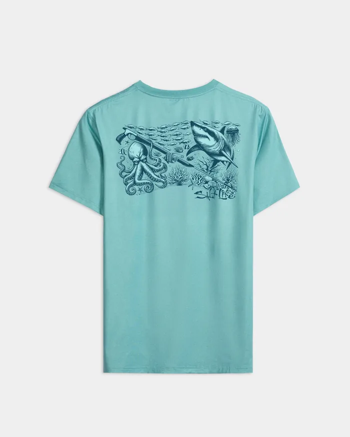 Men's Underwater Diving Short Sleeve Tee