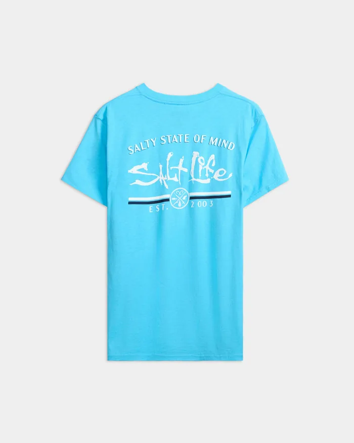 Men's Striated Short Sleeve Tee