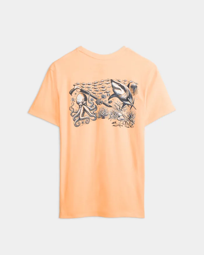 Men's Underwater Diving Short Sleeve Tee