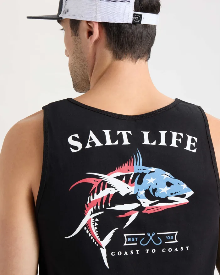 Men's United We Fish Tank Top - Image 6