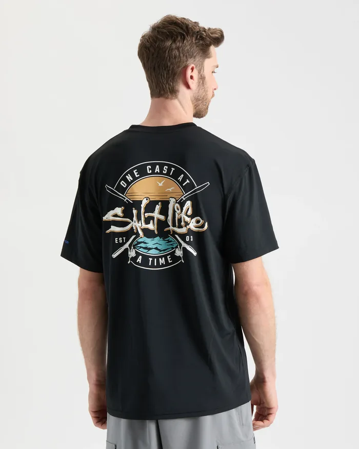 Men's One Cast at a Time SLX Performance Short Sleeve Shirt - Image 5