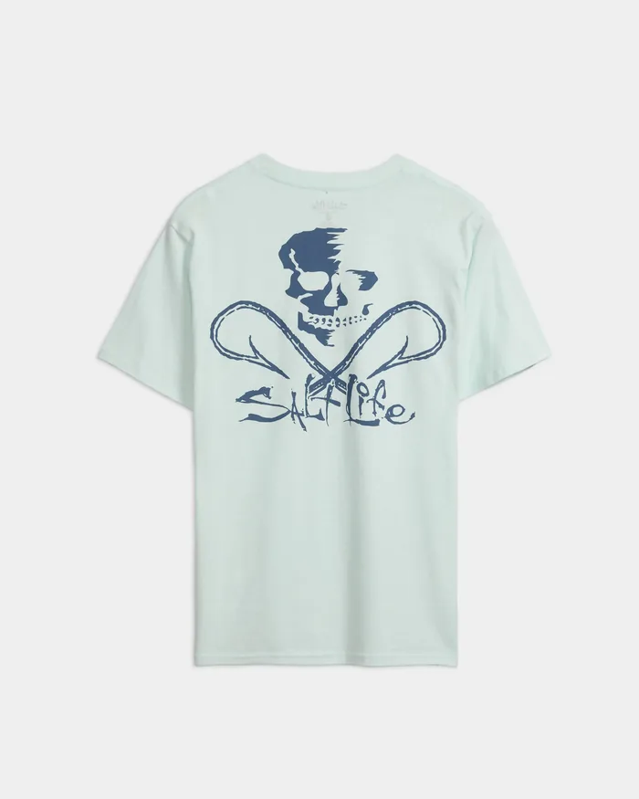 Men's Skull and Hooks Short Sleeve Tee