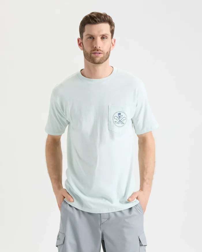 Men's Skull and Hooks Short Sleeve Tee - Image 2
