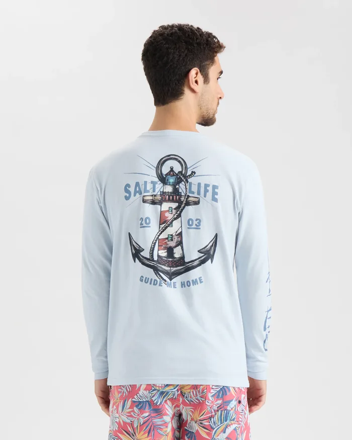 Men’s Guide Me Home Long Sleeve Shirt - Image 4