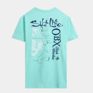Men’s OBX Map Short Sleeve Tee