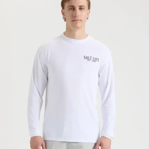 Alternative view of Men's American Quiver SLX Performance Long Sleeve Shirt