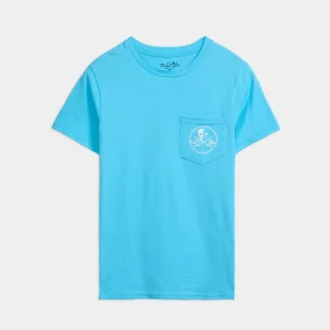 Alternative view of Men's Skull and Poles Short Sleeve Tee