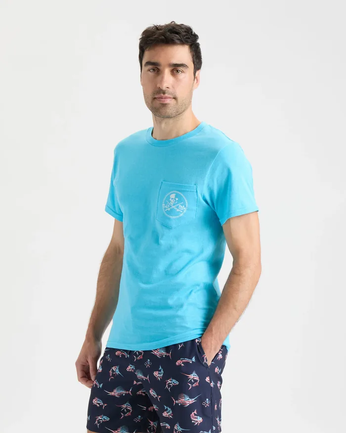 Men's Skull and Poles Short Sleeve Tee - Image 4