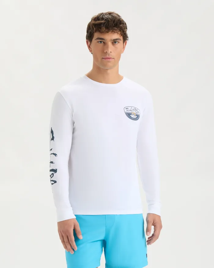 Men’s Daily Wave Long Sleeve Shirt - Image 2