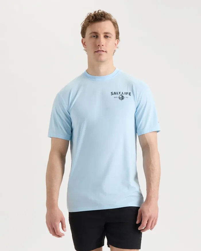 Men's Heavy Seas SLX Performance Short Sleeve Shirt - Image 2