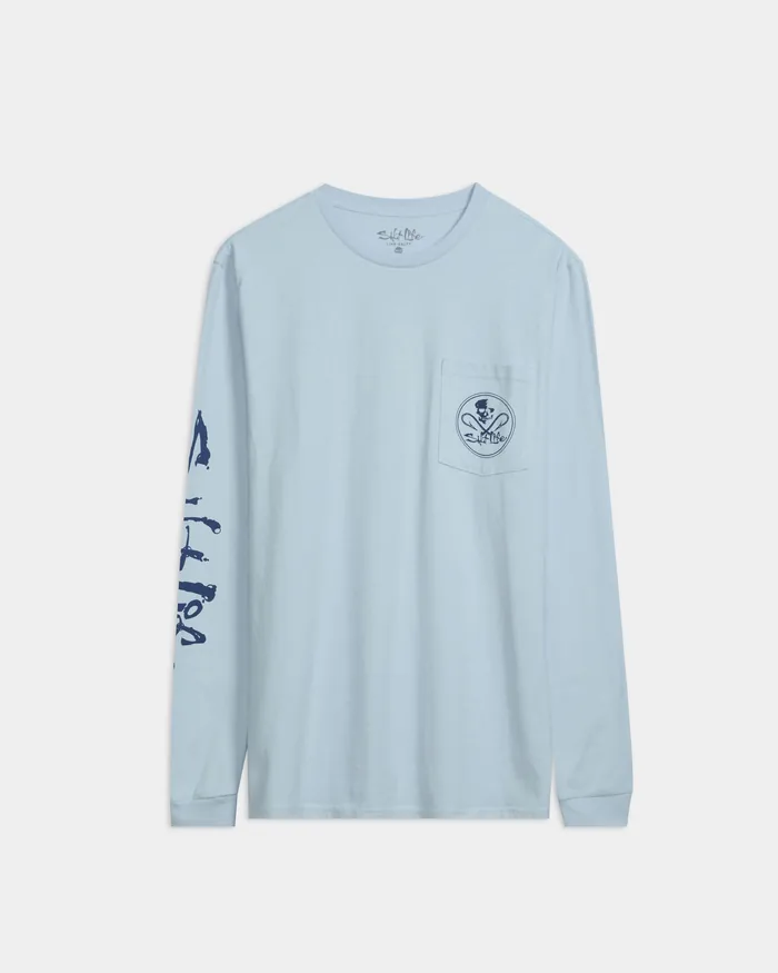 Men's Skull and Hooks Long Sleeve Shirt - Image 2
