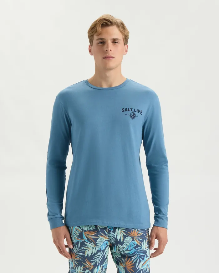 Men’s Heavy Seas Long Sleeve Shirt - Image 2