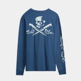Men’s Skull and Fillet Long Sleeve Shirt