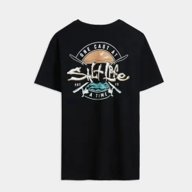 Men’s One Cast At A Time Short Sleeve Tee