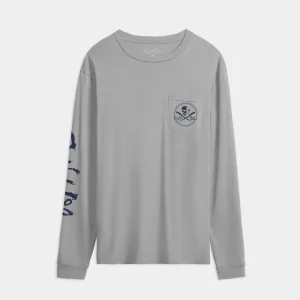 Alternative view of Men’s Skull and Fillet Long Sleeve Tee