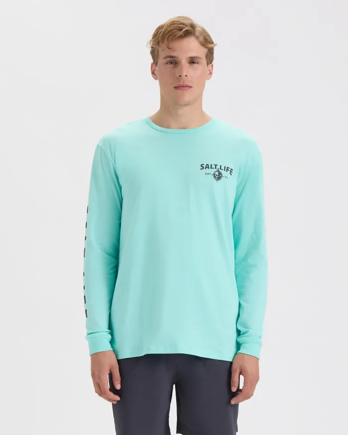 Men’s Heavy Seas Long Sleeve Shirt - Image 2