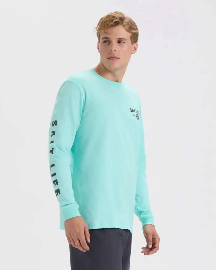 Men’s Heavy Seas Long Sleeve Shirt - Image 4
