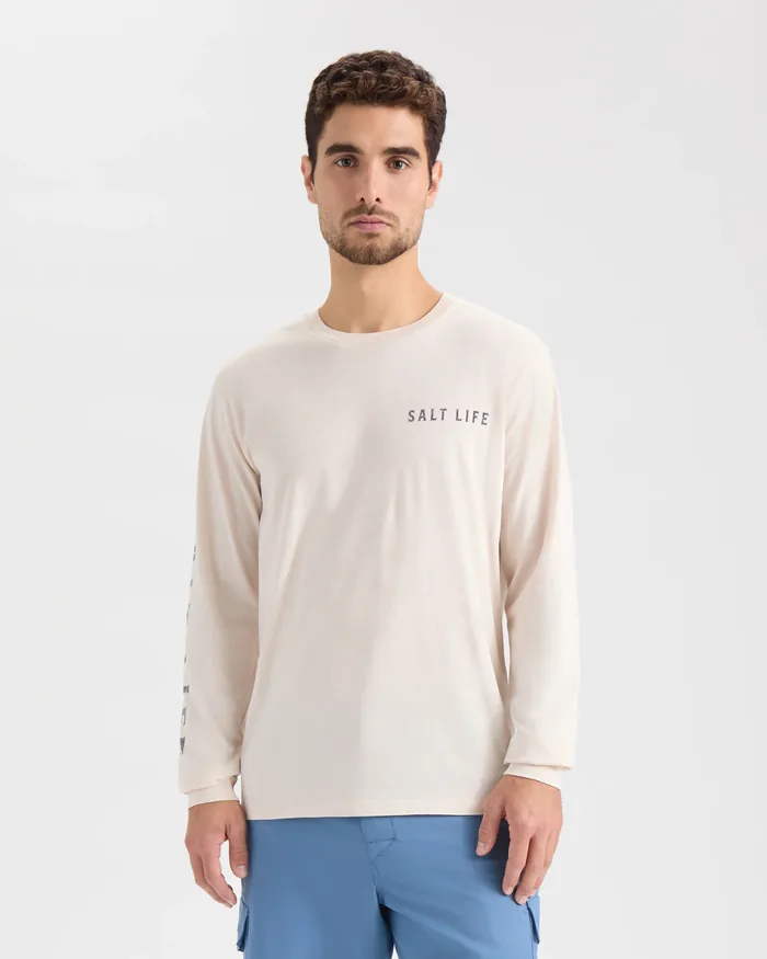 Men’s Wake and Bait Boating Long Sleeve Shirt - Image 2