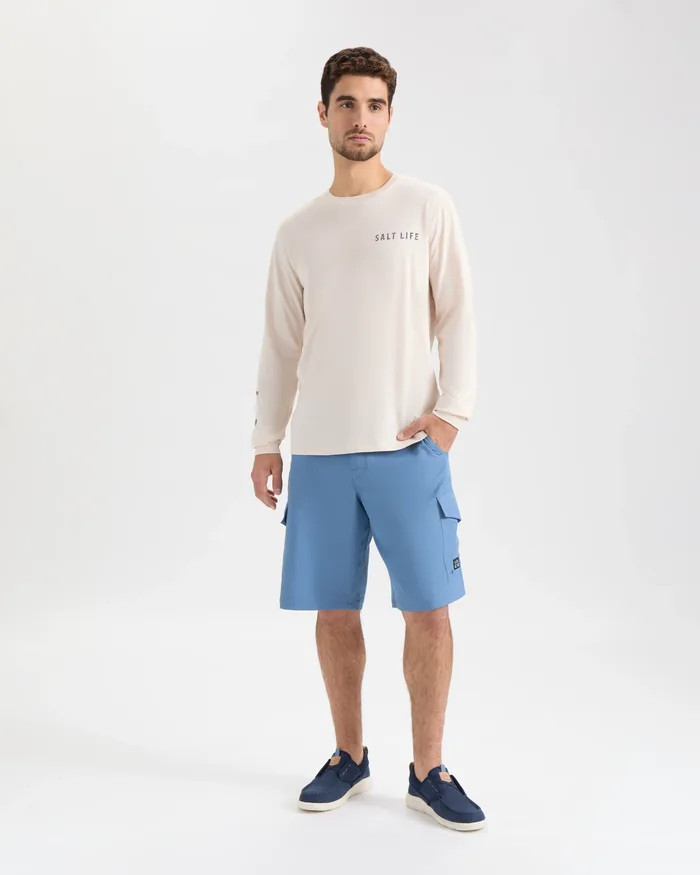 Men’s Wake and Bait Boating Long Sleeve Shirt - Image 6