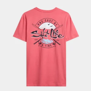 Men’s One Cast At A Time Short Sleeve Tee
