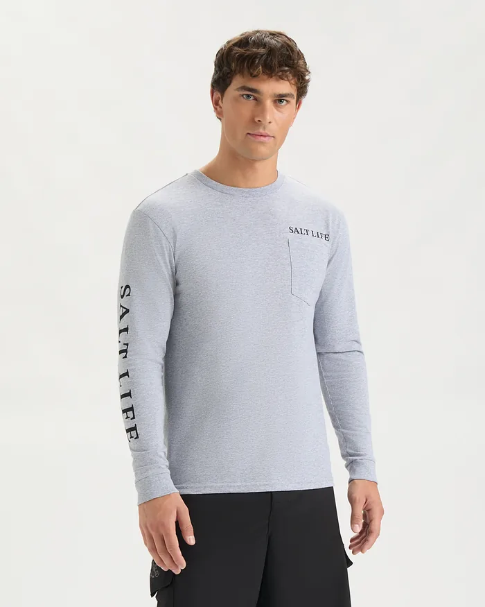 Men’s Hammerhead Time Long Sleeve Shirt - Image 2