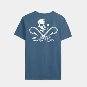 Men's Skull And Hooks Short Sleeve Tee