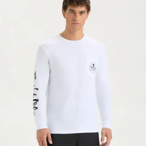Alternative view of Men’s Skull and Fillet Long Sleeve Shirt