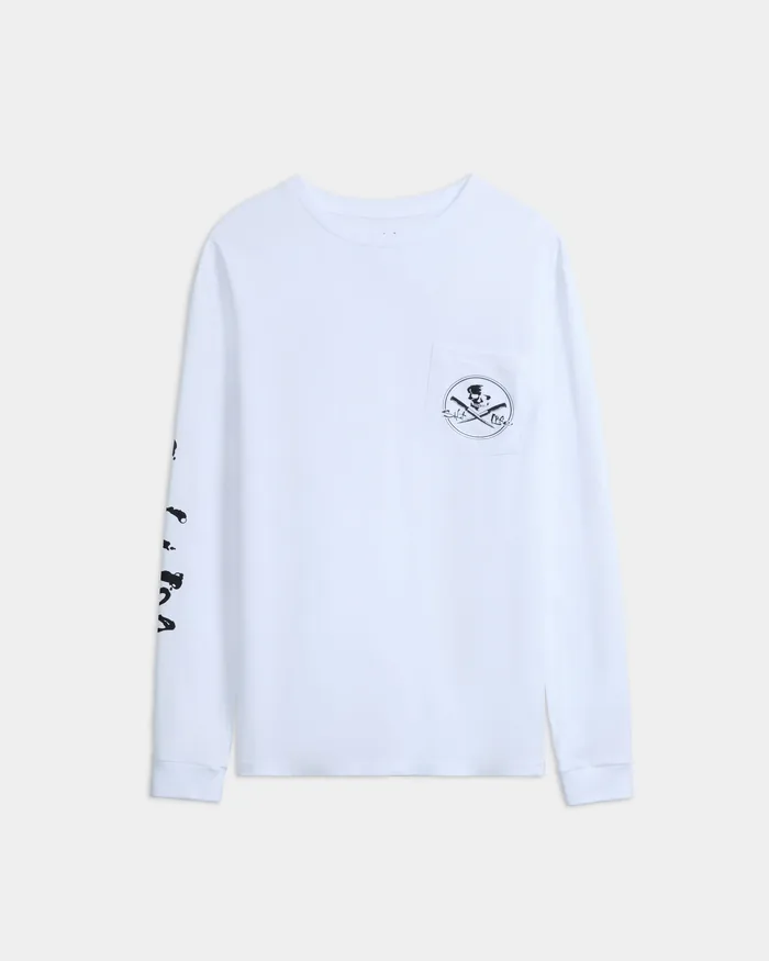 Men’s Skull and Fillet Long Sleeve Shirt - Image 7