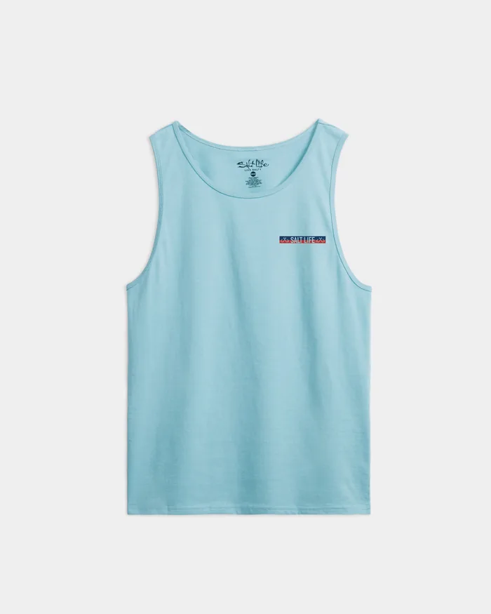 Men’s Tuna Tournament Tank Top - Image 2