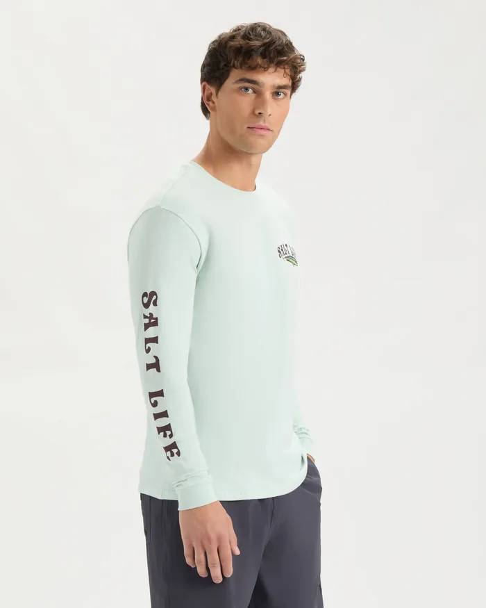 Men’s Salty Way of Life Long Sleeve Shirt - Image 3