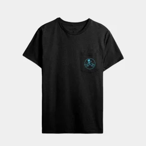 Alternative view of Men’s Skull and Poles Short Sleeve Tee