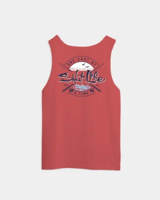 Men’s One Cast At A Time Tank Top