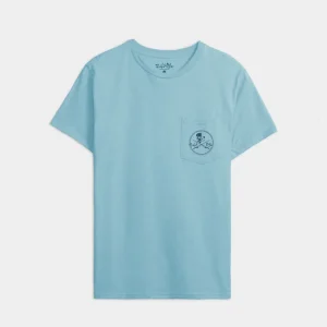 Alternative view of Men’s Skull and Poles Short Sleeve Tee