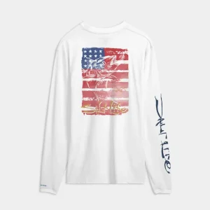 Men’s Americana Tuna SLX Performance  Long Sleeve Tee
