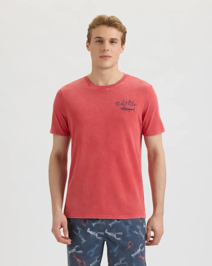 Men’s Enjoy the Ride 2.0 Salt Wash Tee - Image 2