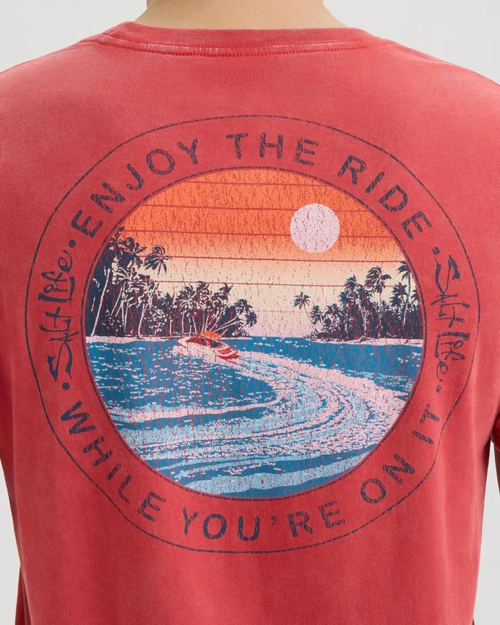 Men’s Enjoy the Ride 2.0 Salt Wash Tee - Image 5