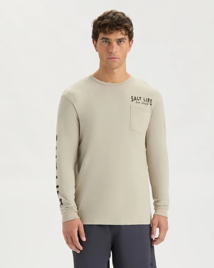 Men’s Truck and Tail Long Sleeve Shirt - Image 2