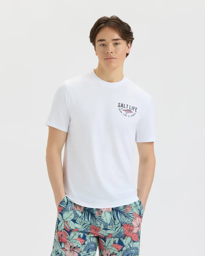 Men’s Salty Craftsmen SLX Performance Short Sleeve Tee - Image 2