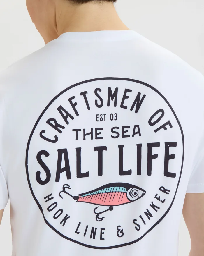 Men’s Salty Craftsmen SLX Performance Short Sleeve Tee - Image 5