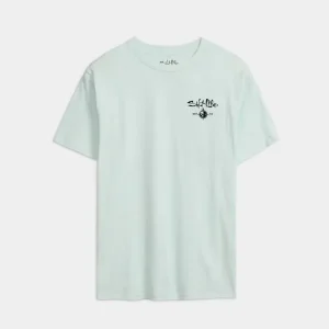 Alternative view of Men’s Salty Forecast Boat Short Sleeve Tee