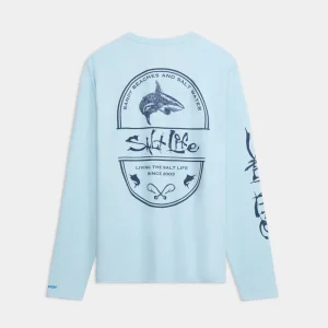 Men’s Salt Water Perforated SLX Performance Tee