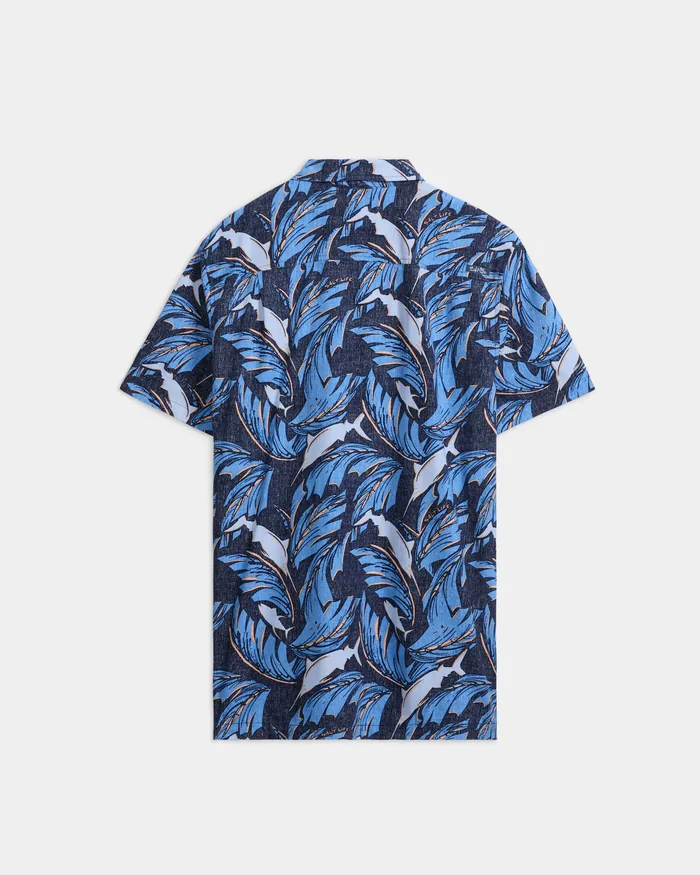 Men’s Palm Promenade Woven Shirt - Image 2