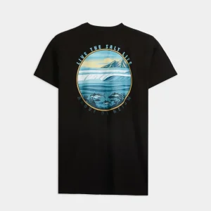 Men's Line Above or Below Short Sleeve Tee