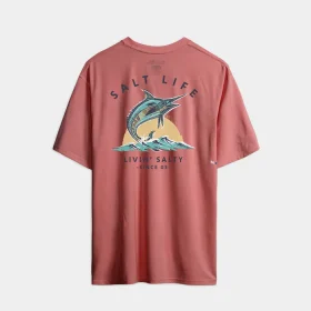 Men’s Livin Salty SLX Performance Short Sleeve Tee