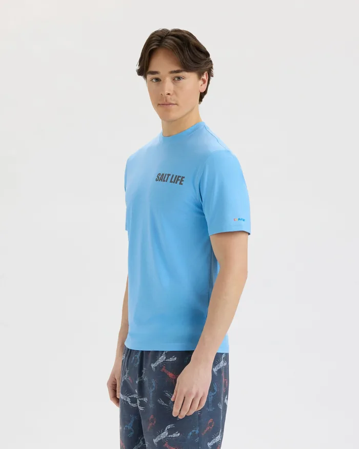 Men’s Tribal Salt Badge SLX Performance Short Sleeve Tee - Image 3