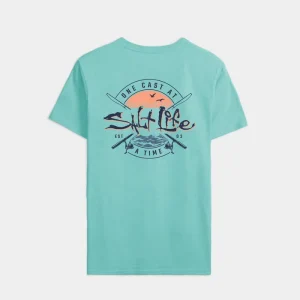 Men’s One Cast At A Time Short Sleeve Tee